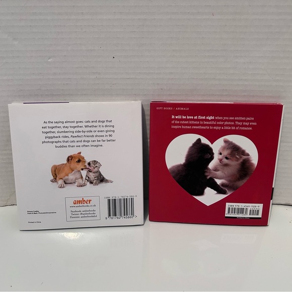 2 HARDCOVER books: Pawfect Friends and Kitty Love: How Cute Kittens Play - Picture 2 of 11